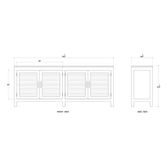 Bramble - Tioman Console - BR-27642 - GreatFurnitureDeal