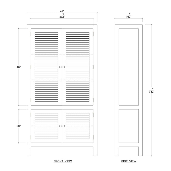 Bramble - Tioman Cabinet - BR-27643STW - GreatFurnitureDeal