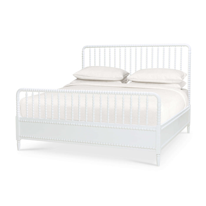 Bramble - Cholet Bed King in Architectural White - 27680HRW----LDT - GreatFurnitureDeal