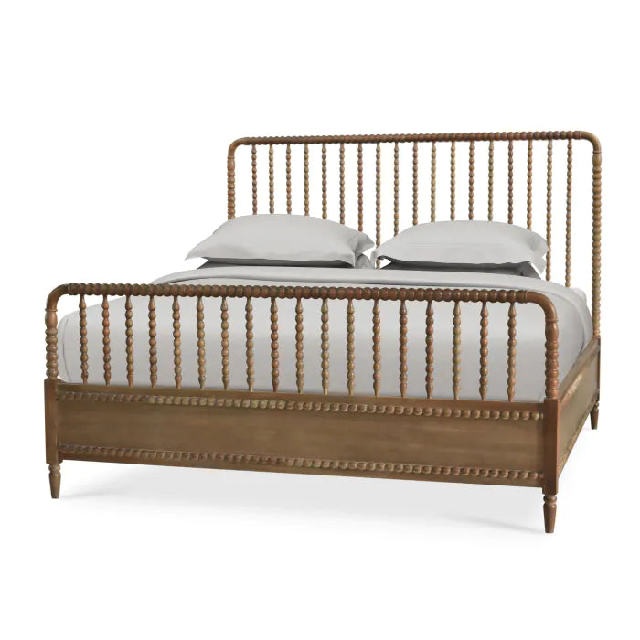Bramble - Cholet Bed King In Straw Wash - 27680STW - GreatFurnitureDeal