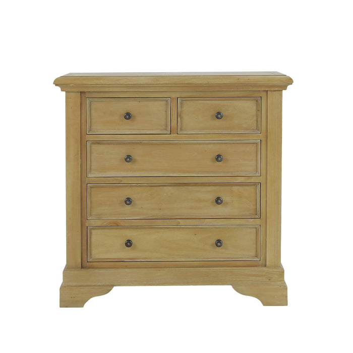 Bramble - Huntley 5 Drawer Dresser in Fruit Wood - US-WS-27685FRW-----