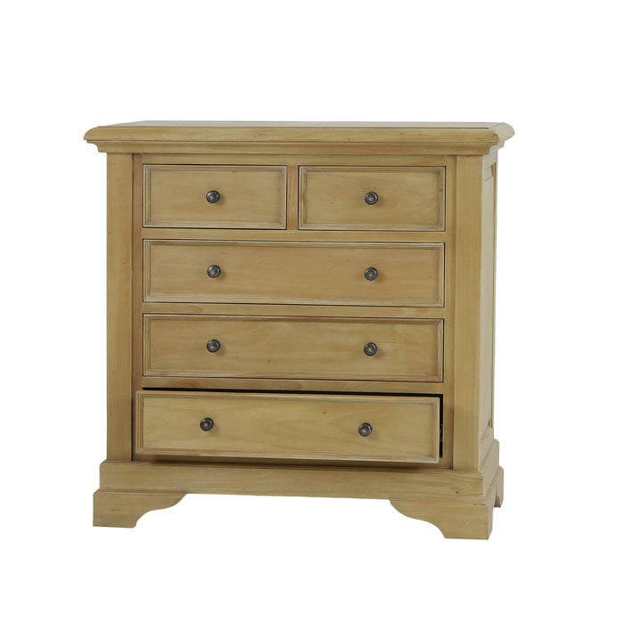 Bramble - Huntley 5 Drawer Dresser in Fruit Wood - US-WS-27685FRW-----