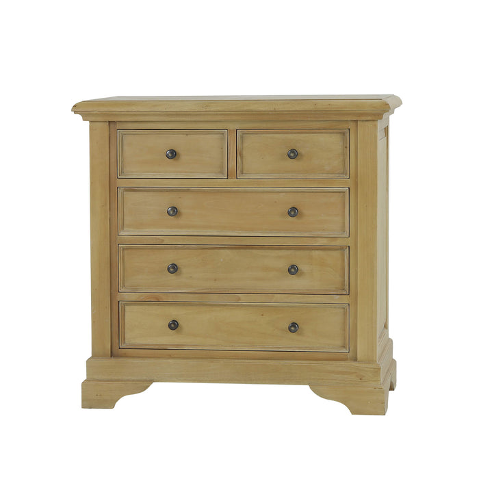 Bramble - Huntley 5 Drawer Dresser in Fruit Wood - US-WS-27685FRW-----