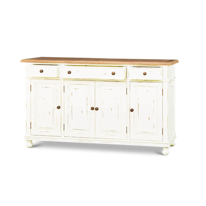 Bramble - Farmhouse Sideboard in White Harvest - BR-27689WHD