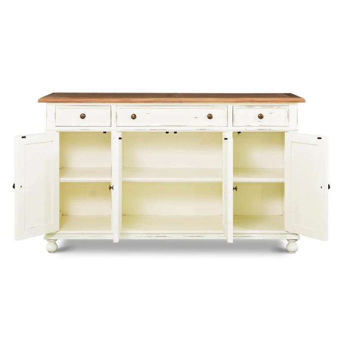 Bramble - Farmhouse Sideboard in White Harvest - BR-27689WHD - GreatFurnitureDeal