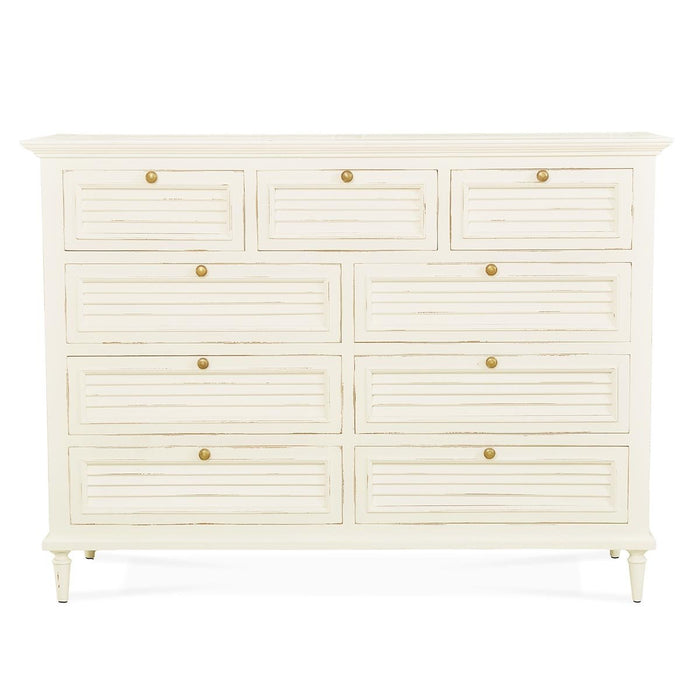 Bramble - Summerville 9 Drawer Dresser - White Harvest - BR-27693WHD-----