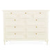 Bramble - Summerville 9 Drawer Dresser - White Harvest - BR-27693WHD-----