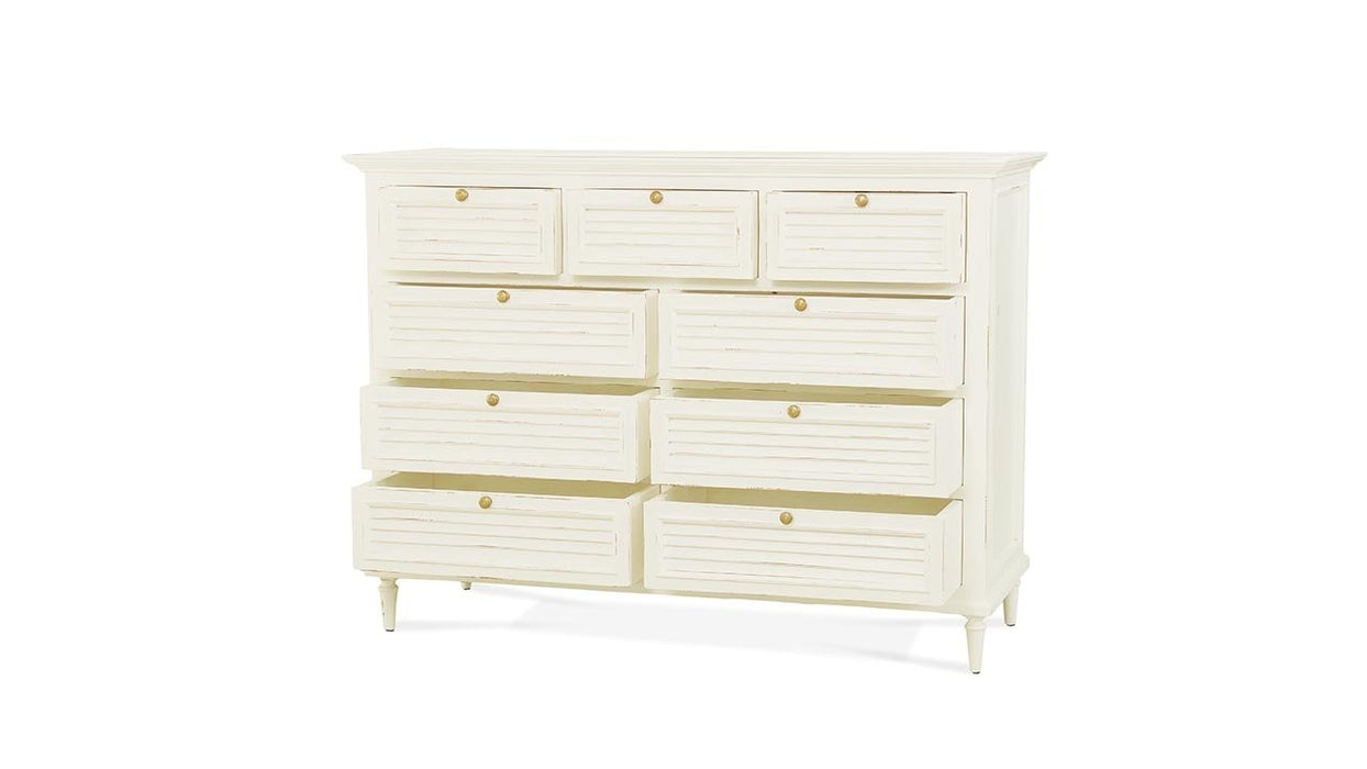 Bramble - Summerville 9 Drawer Dresser - White Harvest - BR-27693WHD-----