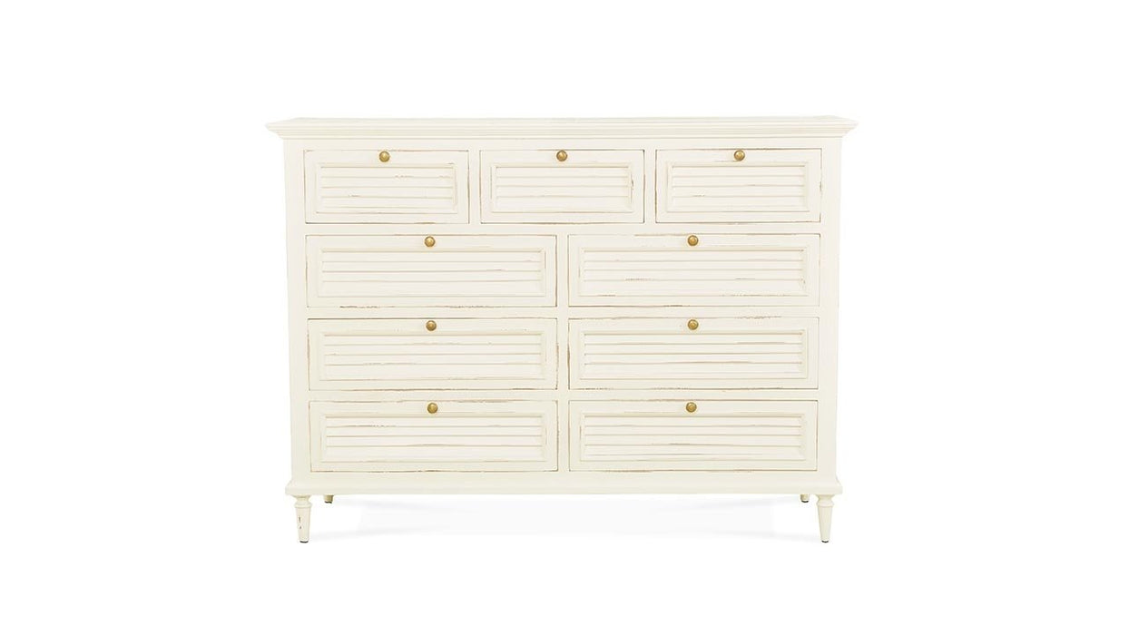 Bramble - Summerville 9 Drawer Dresser - White Harvest - BR-27693WHD-----