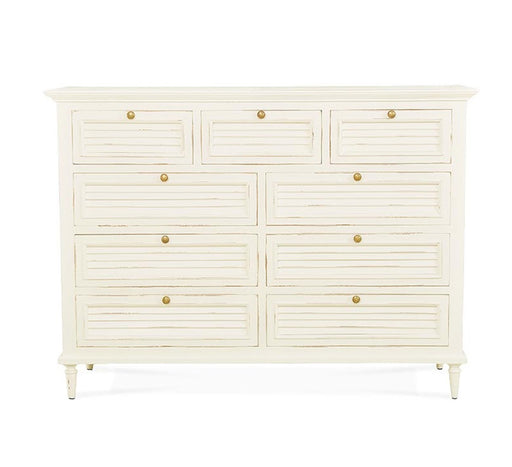 Bramble - Summerville 9 Drawer Dresser in White Harvest - BR-27693WHD - GreatFurnitureDeal