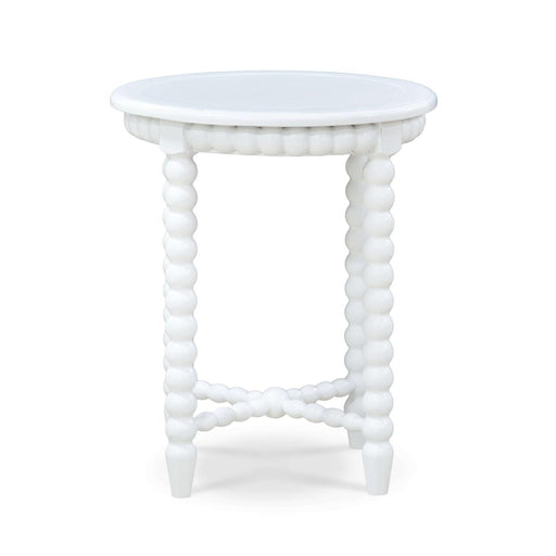 Bramble - Cholet Round End Table in Architectural White - 27695HRW----LDT - GreatFurnitureDeal