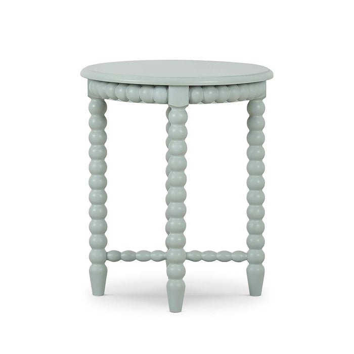 Bramble - Cholet Round End Table in Vintage Fennel Green - 28047STW----- - GreatFurnitureDeal
