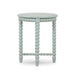 Bramble - Cholet Round End Table in Vintage Fennel Green - 28047STW----- - GreatFurnitureDeal