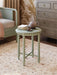 Bramble - Cholet Round End Table in Vintage Fennel Green - 28047STW----- - GreatFurnitureDeal