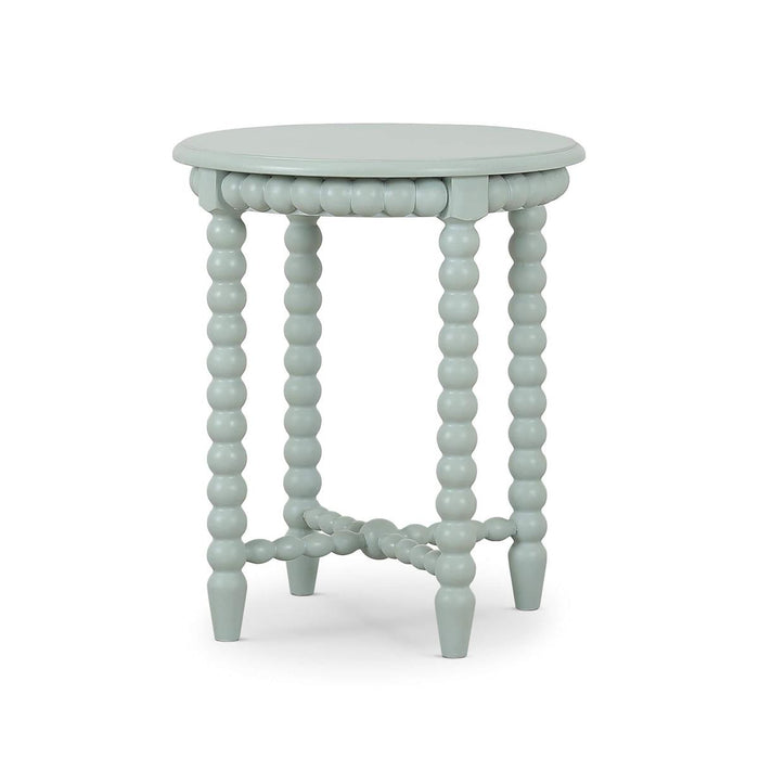 Bramble - Cholet Round End Table in Vintage Fennel Green - 28047STW----- - GreatFurnitureDeal