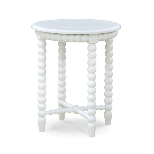 Bramble - Cholet Round End Table In Architectural White - 27695HRW----LDT - GreatFurnitureDeal