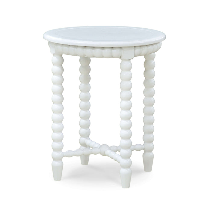 Bramble - Cholet Round End Table In Architectural White - 27695HRW----LDT - GreatFurnitureDeal