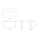 Bramble - Archer Folding Top Sofa Table in Straw Wash - 27701STW----- - GreatFurnitureDeal