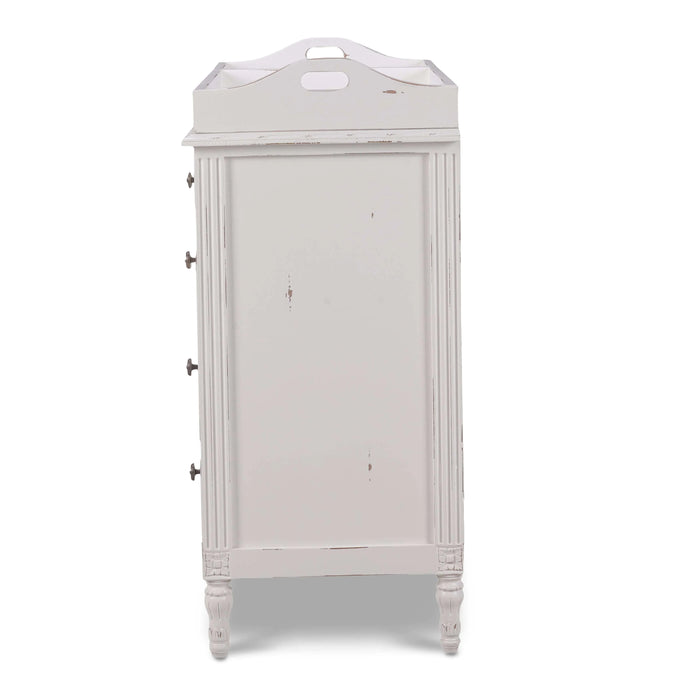 Bramble - St. James Dresser w- Tray in White Harvest - BR-27772WHD