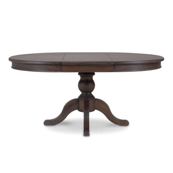 Bramble - Farmhouse Round Extension Table 48'' extends to 67.5'' - BR-27773 - GreatFurnitureDeal