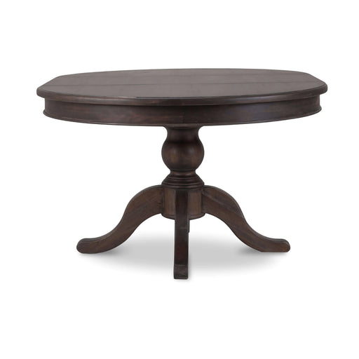 Bramble - Farmhouse Round Extension Table 48'' extends to 67.5'' - BR-27773 - GreatFurnitureDeal