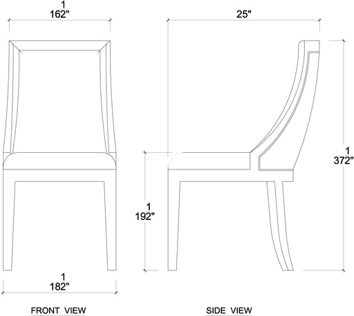 Bramble - Monarch Rattan Back Dining Chair - Set of 2- BR-27775 - GreatFurnitureDeal