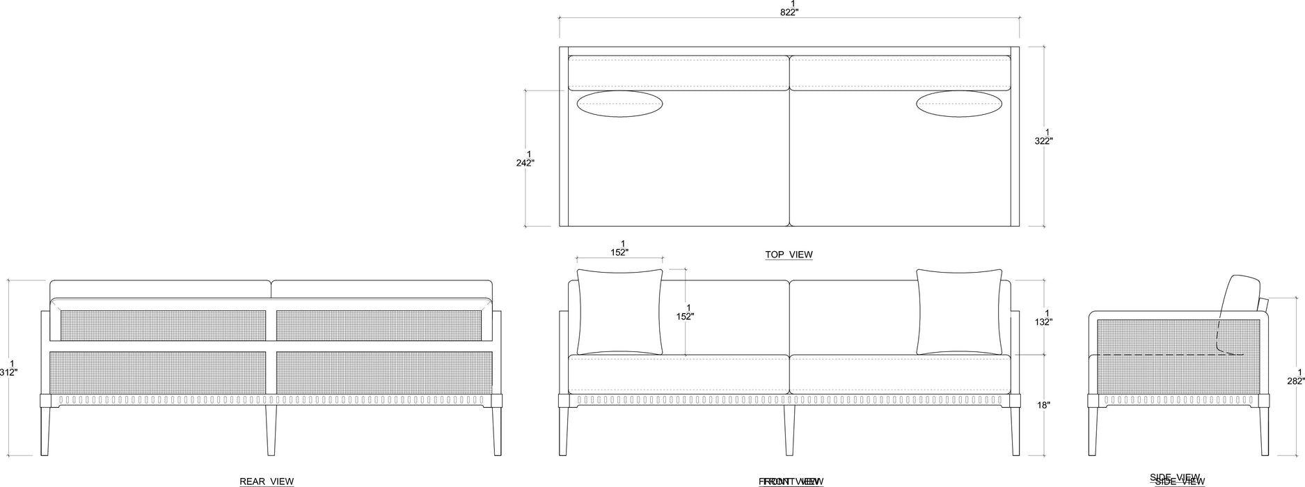 Bramble - Marisol Sofa - BR-27790 - GreatFurnitureDeal