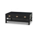 Bramble - Kagu 6 Drawer Coffee Table w/ Shelf - BR-27795 - GreatFurnitureDeal