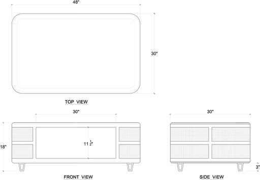 Bramble - Lexington Mindi Coffee Table - BR-55081 - GreatFurnitureDeal