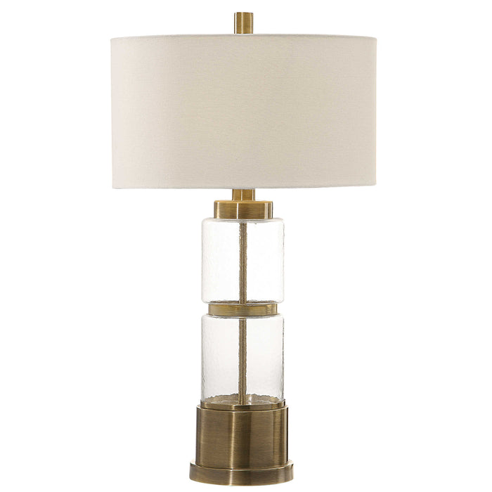 Uttermost - Vaiga Glass Column Lamp - 27830-1 - GreatFurnitureDeal