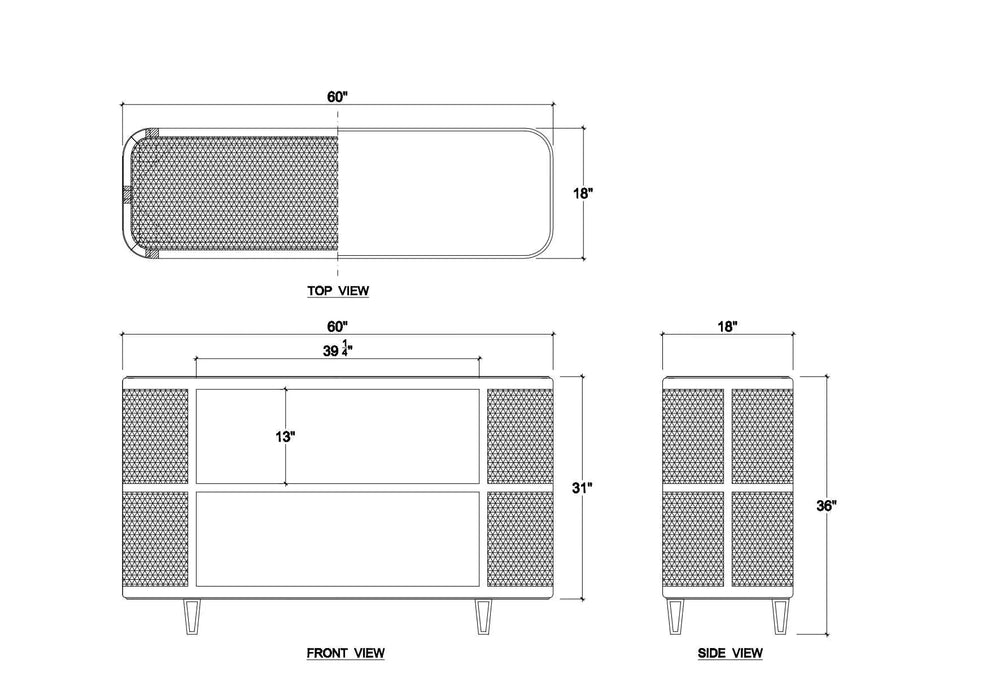 Bramble - Lexington Mindi Console Table - BR-55082 - GreatFurnitureDeal