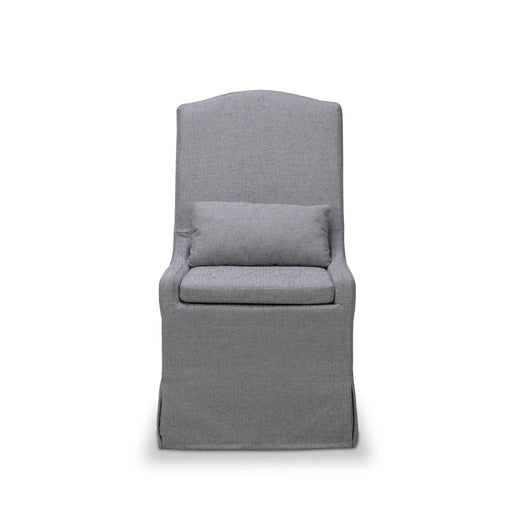 Bramble - Sierra Slipcovered Dining Chair w/ Castors - BR-27837 - GreatFurnitureDeal