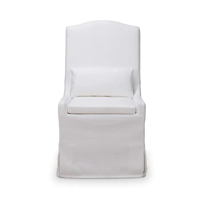 Bramble - Sierra Slipcovered Dining Chair w/ Castors - BR-27837SF204 - GreatFurnitureDeal