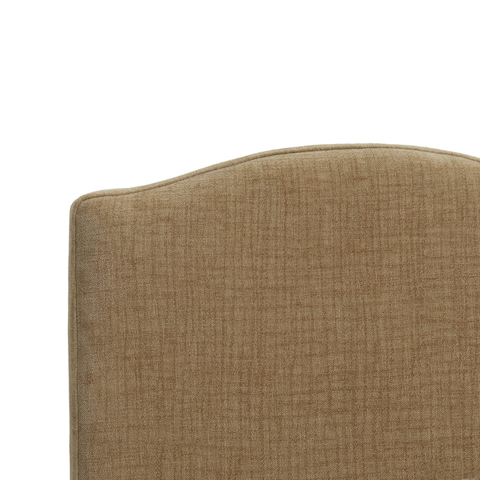 Bramble - Sierra Slipcovered Dining Chair w/ Castors w/ Thames French Yellow Performance Fabric - Set of 2- 27837SF246----- - GreatFurnitureDeal