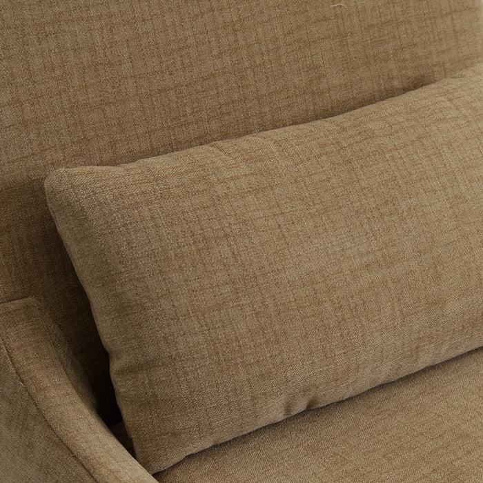 Bramble - Sierra Slipcovered Dining Chair w/ Castors w/ Thames French Yellow Performance Fabric - Set of 2- 27837SF246----- - GreatFurnitureDeal