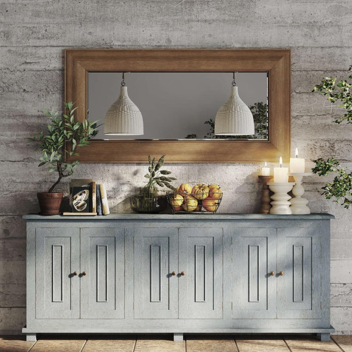 Bramble - Osborne Narrow Sideboard in Ocean Blue - 27856OCB-----