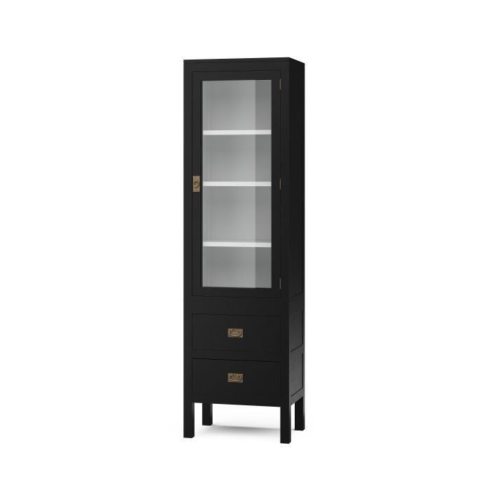 Bramble - Kagu Tall Cabinet in Black - BR-27862 - GreatFurnitureDeal