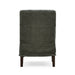Bramble - Bilboa Slipcovered Arm Dining Chair in Walnut w/ Thames Moss Green Performance Fabric - Set of 2 - 27884WLTSF244---- - GreatFurnitureDeal