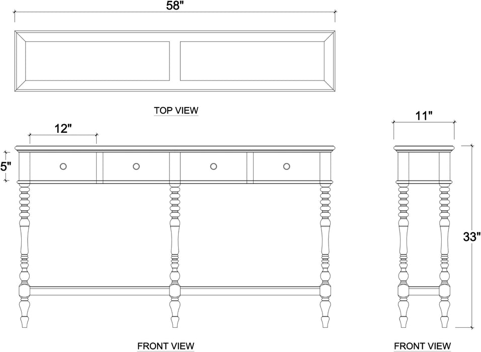 Bramble - Banyan Console Table - BR-27888 - GreatFurnitureDeal