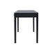Bramble - Belmont Leather Desk in Batavia Black, Black Noir Leather - US-WS-27897BBAFBBL---- - GreatFurnitureDeal