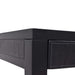 Bramble - Belmont Leather Desk in Batavia Black, Black Noir Leather - US-WS-27897BBAFBBL---- - GreatFurnitureDeal