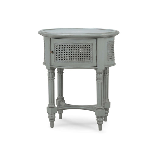 Bramble - Montego Side Table w/ Rattan Door - BR-27900 - GreatFurnitureDeal