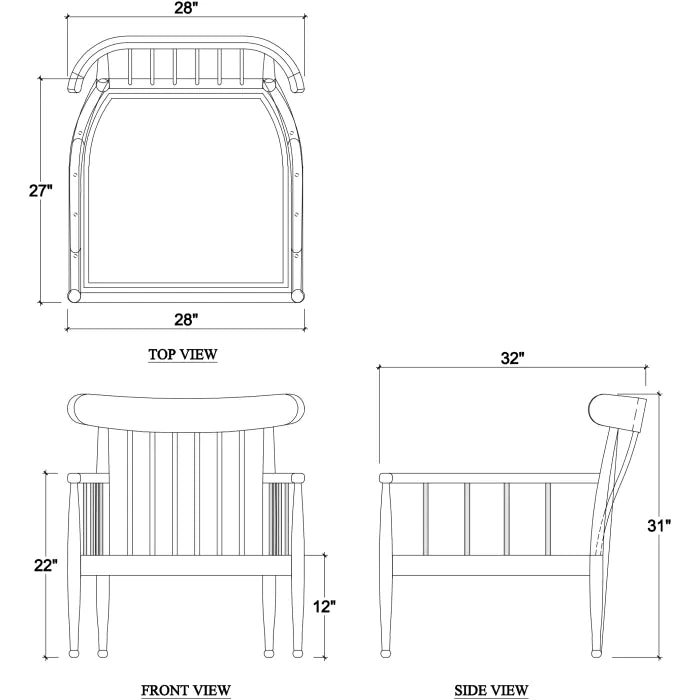 Bramble - Versai Occasional Chair - BR-27907STWFBNL