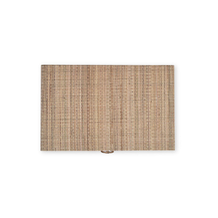 Bramble - Renoir Bedside In Rattan Natural w/ Fruitwood Legs - 27912RNATFRW---- - GreatFurnitureDeal