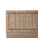 Bramble - Renoir Bedside In Rattan Natural w/ Fruitwood Legs - 27912RNATFRW---- - GreatFurnitureDeal