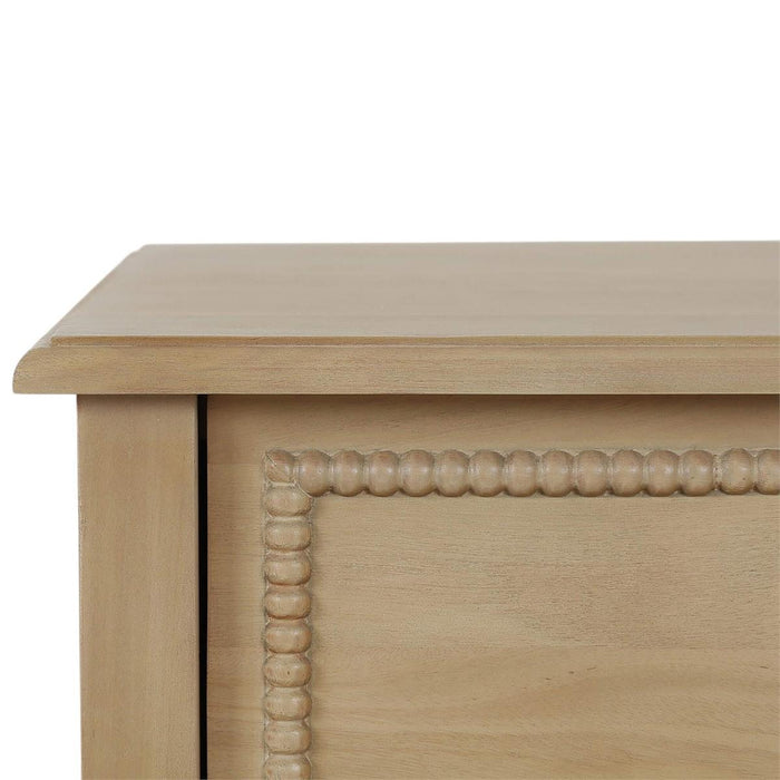 Bramble - Cholet Bedside Table in Fruitwood - 27913FRW----- - GreatFurnitureDeal