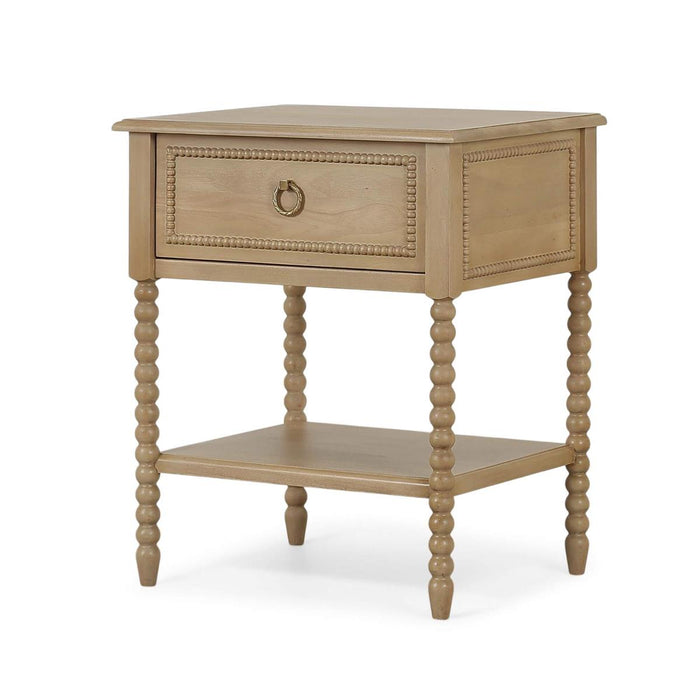 Bramble - Cholet Bedside Table in Fruitwood - 27913FRW----- - GreatFurnitureDeal