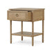 Bramble - Cholet Bedside Table in Fruitwood - 27913FRW----- - GreatFurnitureDeal