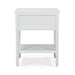 Bramble - Cholet Bedside Table in Architectural White - 27913HRW----LDT - GreatFurnitureDeal