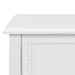 Bramble - Cholet Bedside Table in Architectural White - 27913HRW----LDT - GreatFurnitureDeal